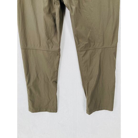 Swiss Tech Pants Mens 36x30 Tan Stretch Polyester Performance Outdoor Chino - Picture 9 of 12